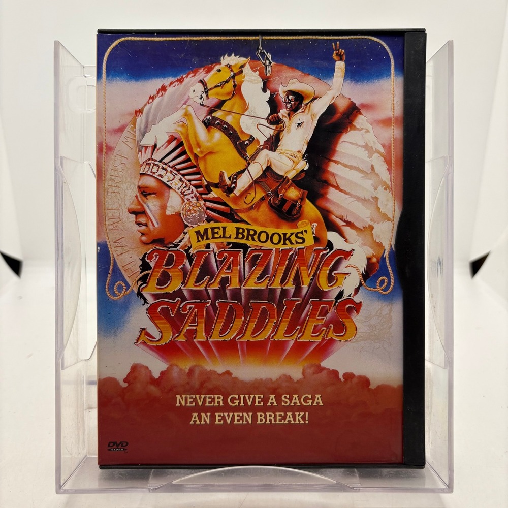 Mel Brooks Blazing Saddles DVD 1997 Widescreen Warner Home Video 10012 Movie